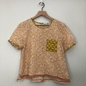 Madewell Button-Back Pocket Top